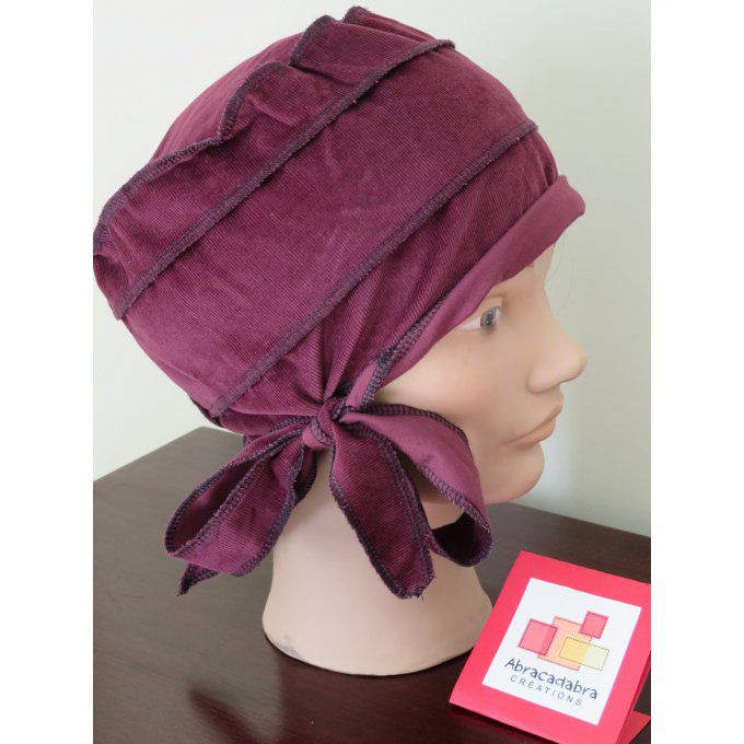 Bonnet chapeau chimio  fabriqué en Vendée