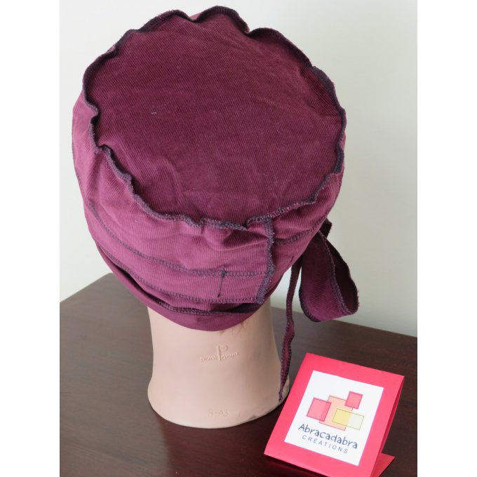 Bonnet chapeau chimio  fabriqué en Vendée