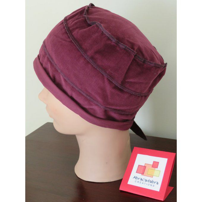 Bonnet chapeau chimio  fabriqué en Vendée