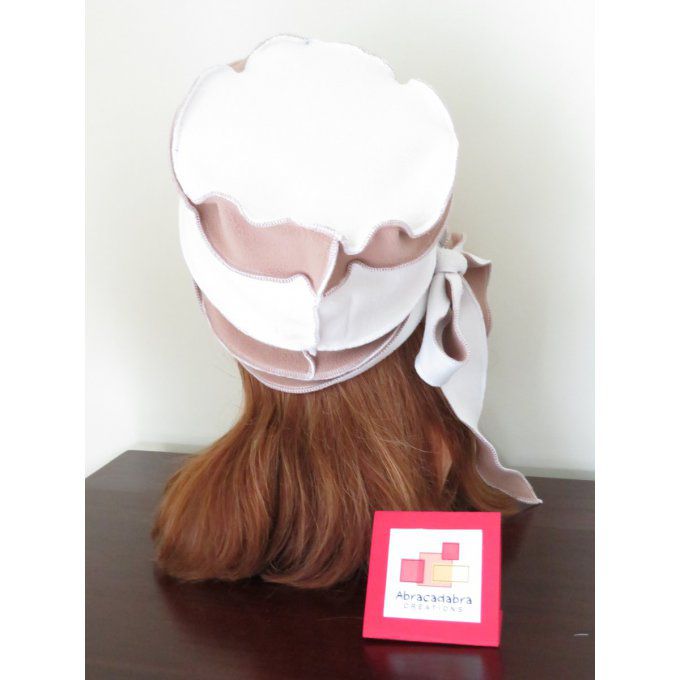 Bonnet polaire bicolore 