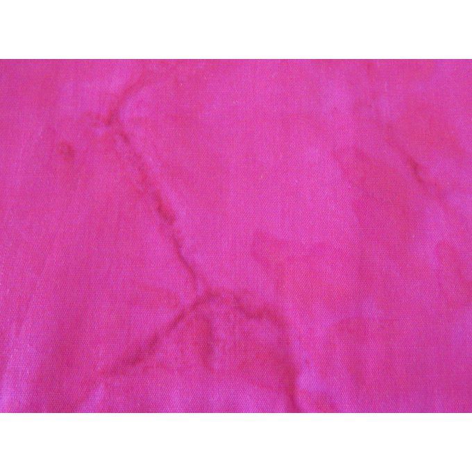 Trousse doublée rose fuschia 